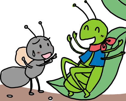 印刷可能無料 アリ と キリギリス イラスト 無料イラスト素材集