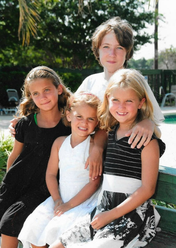 four grandchildren