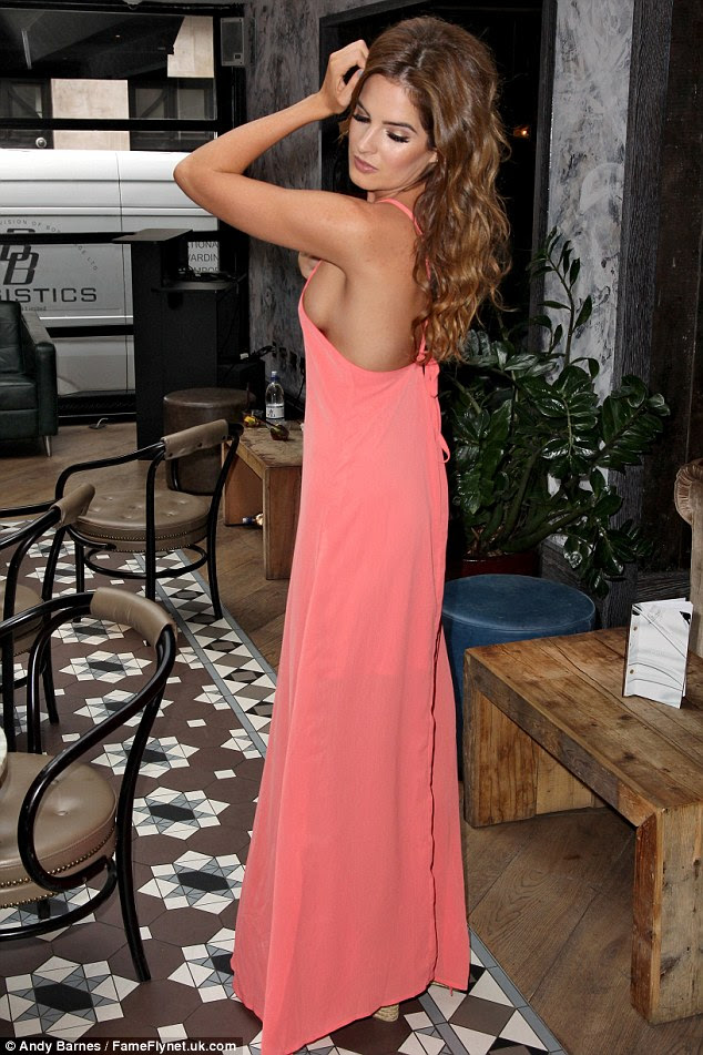 binky boob braless side felstead daring maxi oops barely nearly falls shows she mic launch major readjusts split