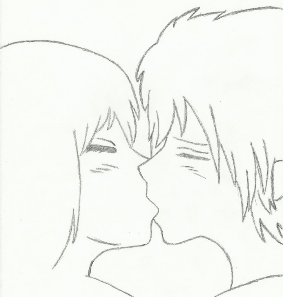 wallpapers Easy Couple Drawing Base anime base couple hugging contoh soal