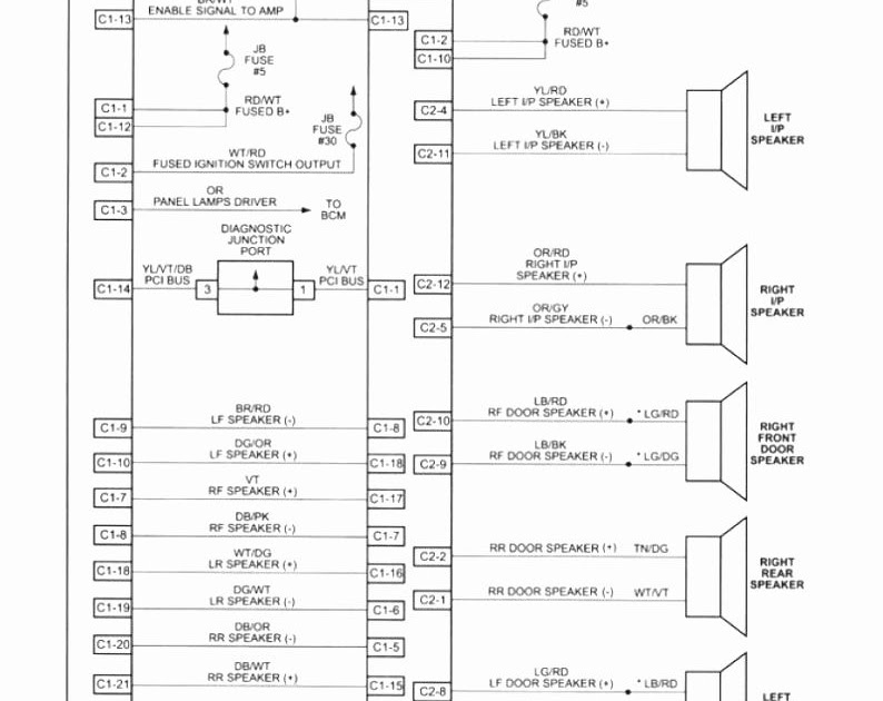 2001 Jeep Wrangler Stereo Wiring Diagram - Wiring Schema