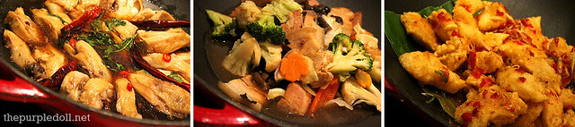 More Chinese Wok Dishes at Spiral Sofitel