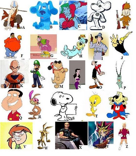 Cartoon Characters A-z | Nice Pics
