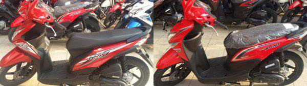 Perbedaan Honda BeAT eSP Striping