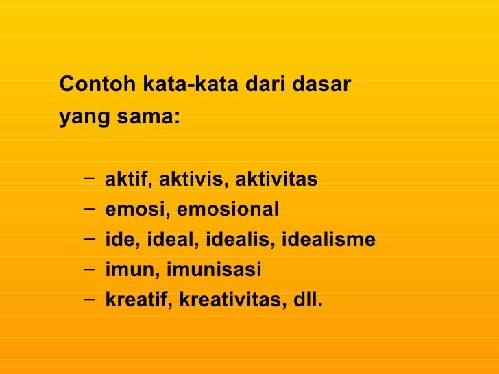 Contoh Dari Makna Homonim - Contoh Three