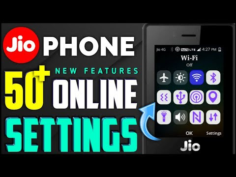 Jio Phone Online Settings