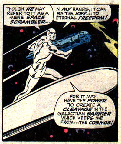 'And if not, I can have a righteous kegger this weekend! Whoo hoo!' Silver Surfer #5