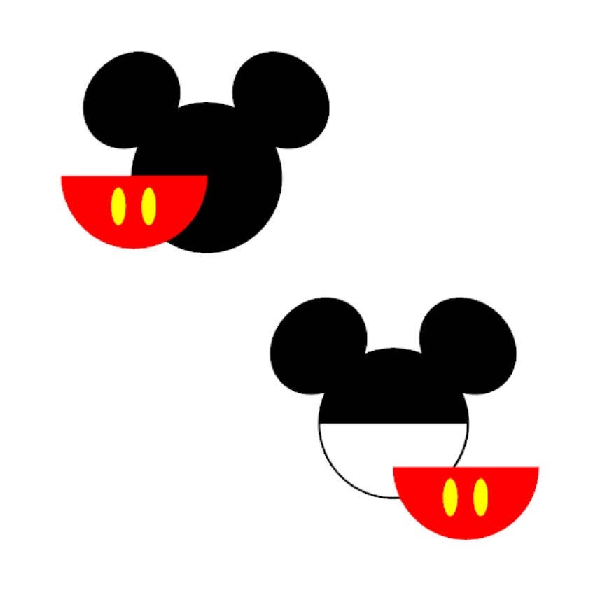 Mickey Silhouette Svg Free - 151+ Popular SVG File