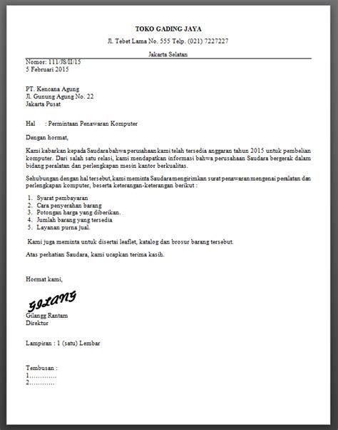 Contoh Surat Undangan Rapat Dalam Bentuk Semi Block Style Contoh Surat Undangan Block Style Lakaran Semoga