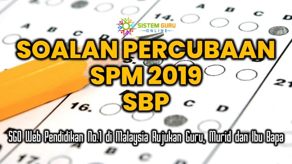 Soalan Percubaan Spm Sbp 2019 Chemistry - Sample Site i