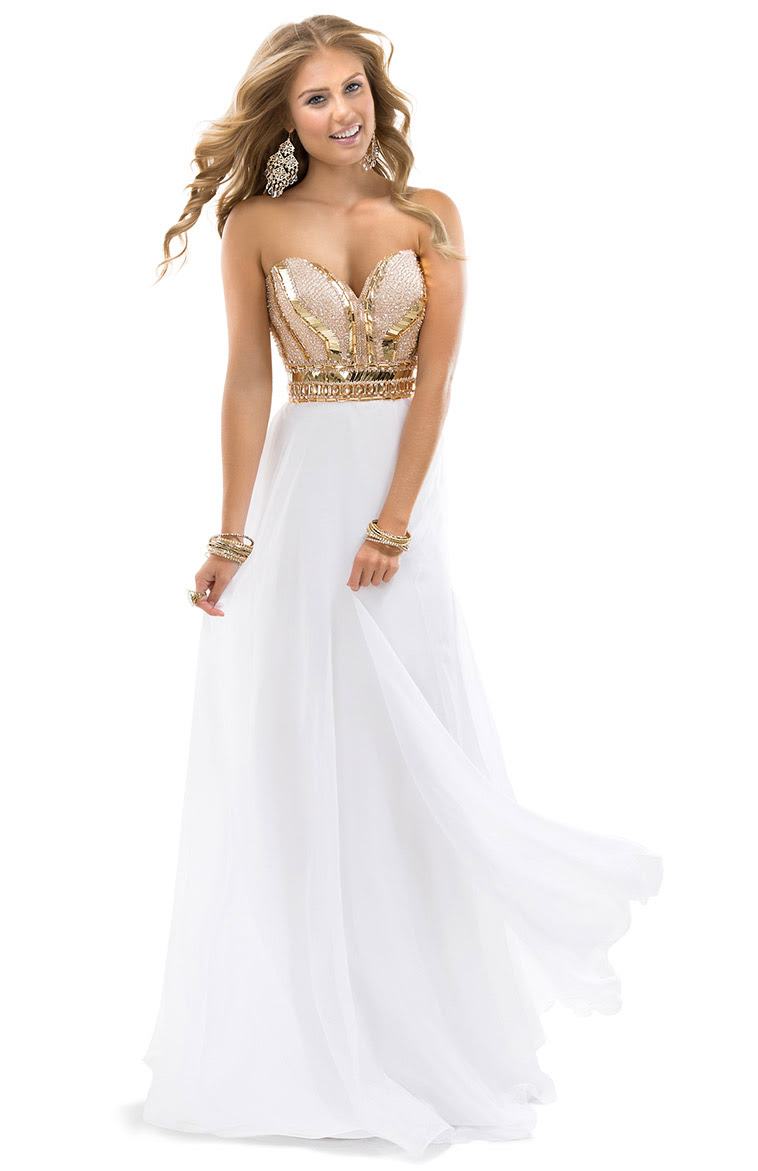 Exquisite A-line Sweetheart Crystal&Pearl Detailing Floor-length Chiffon Evening Dresses_1 Exquisite A-line Sweetheart Crystal&Pearl Detailing Floor-length Chiffon Evening Dresses_1