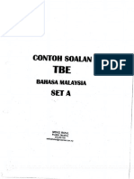 Contoh Soalan Exam Tbe - Terengganu v