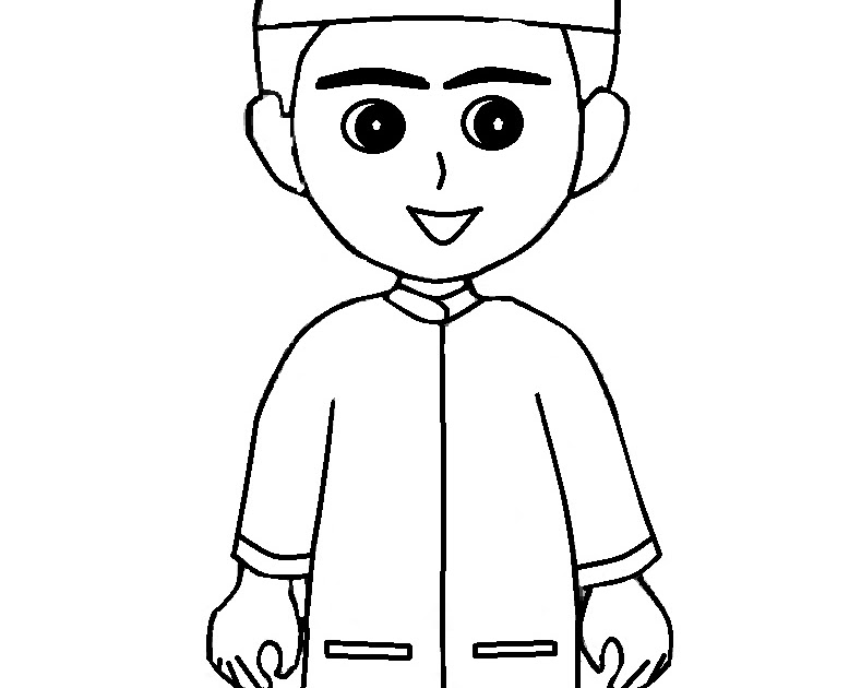 19+ Gambar Kartun Anak Laki Laki Muslim Kumpulan Gambar Kartun