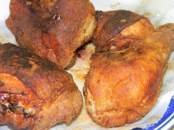 Matilda Makes: Gussie's Fried Chicken and Sautéed Peaches