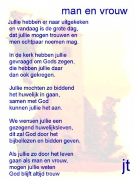 Ongekend Liefdesgedicht Trouwdag | paulaclaudiakeren news XJ-99