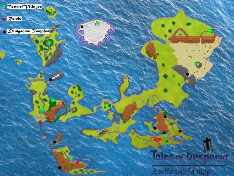 31 Tales Of Symphonia Map - Maps Database Source