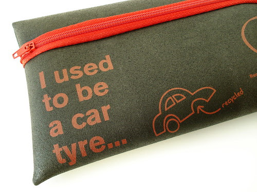 I used to be a tyre... Recycled products