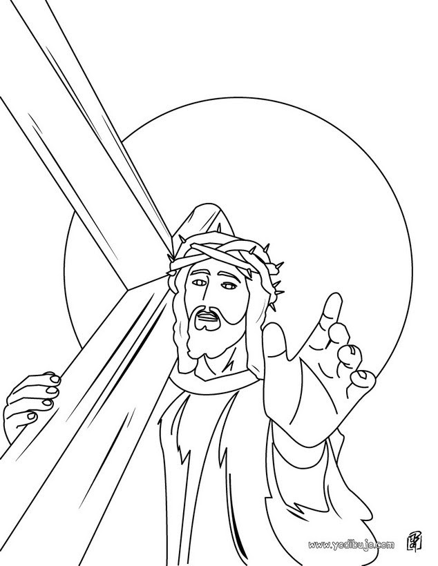 Dibujos Para Colorear Jesus Es El Camino Imagesacolorierwebsite