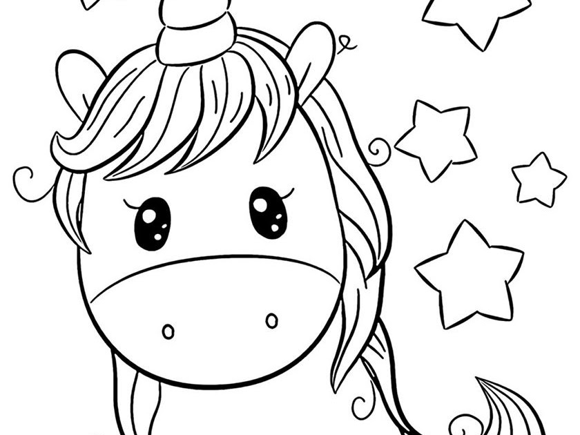16 Unicorn Coloring Pages ~ Room Worksheets
