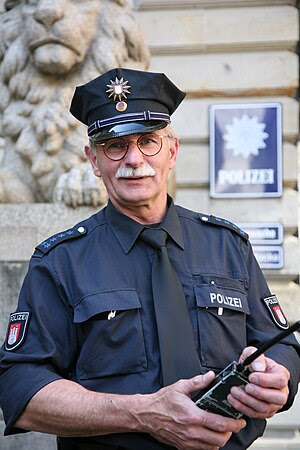 Chief police officer of the Hamburg police dep...