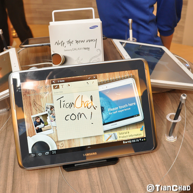 Samsung Galaxy Note 10.1 Launch in Malaysia with Retail Price RM2,199 KLPAC