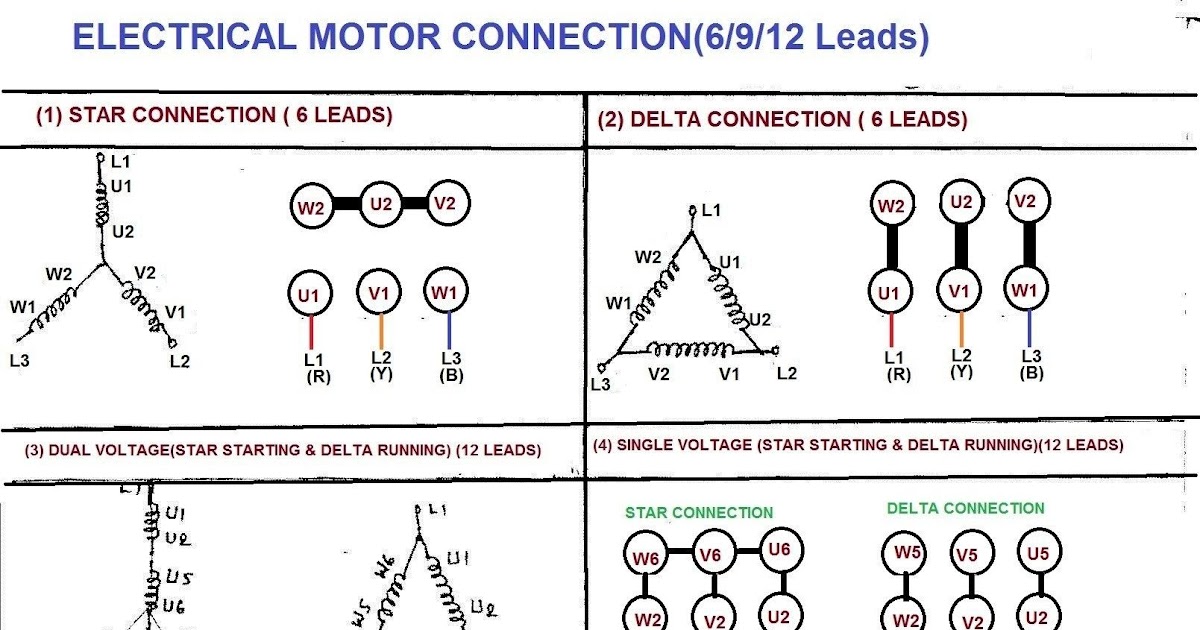 6 Lead Motor Wiring Diagram Dc | schematic and wiring diagram