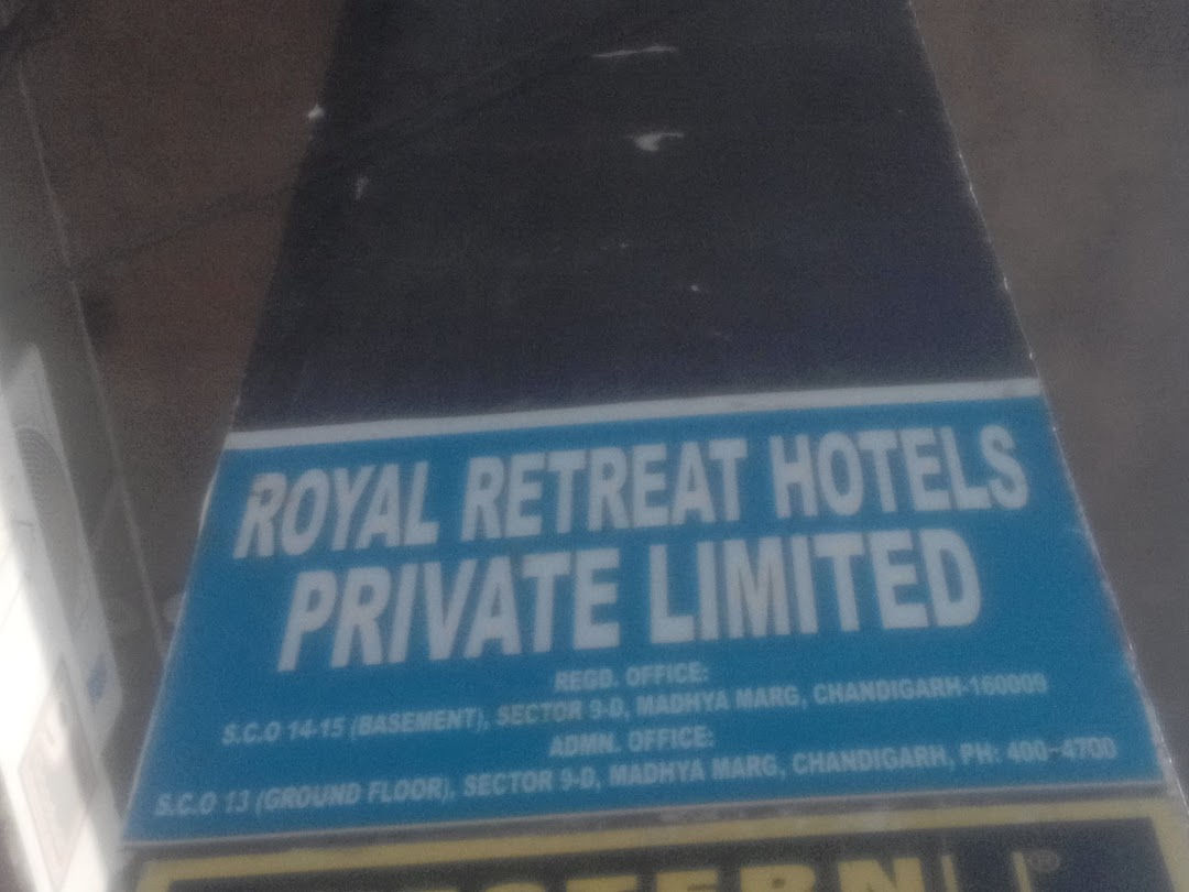 Royal Retreat Hotels Private Limited