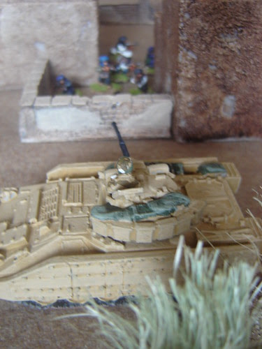 Warrior at Point Blank