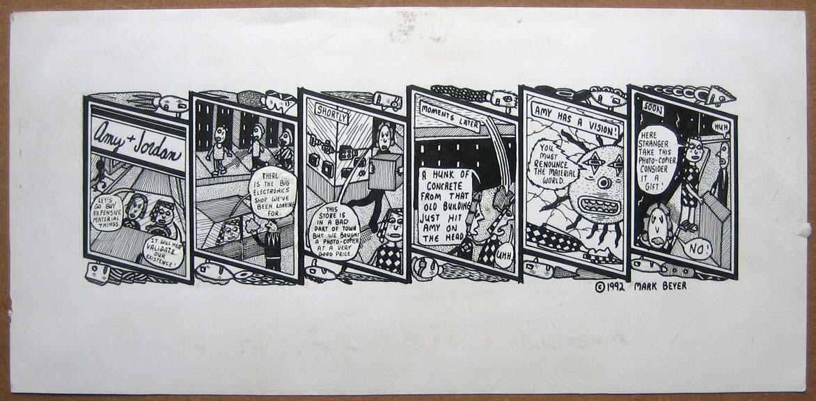 Amy & Jordan strip art Comic Art Amy & Jordan strip art Comic Art