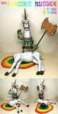 "The Unicorn Hunter" custom Horselington by Infinite Rabbits... is magically delicious! 