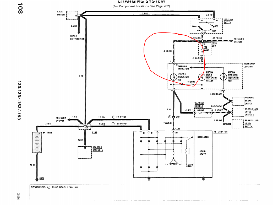 W123 Fuse Diagram - W123 Tach Peachparts Mercedes Benz Forum : W123