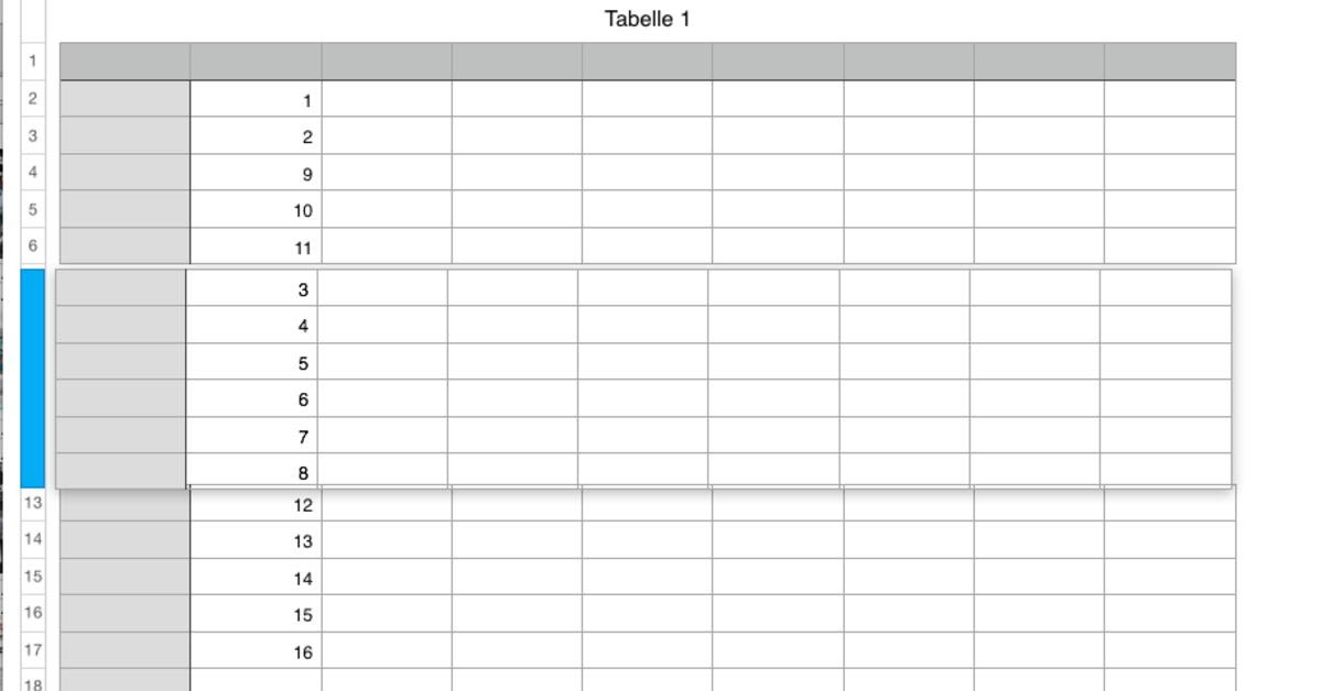 Blanko Tabelle Zum Ausdrucken