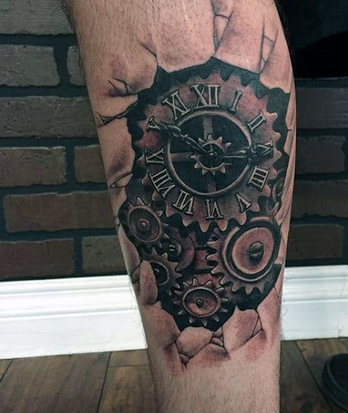 Menakjubkan 10+ Desain Tato Jam Romawi