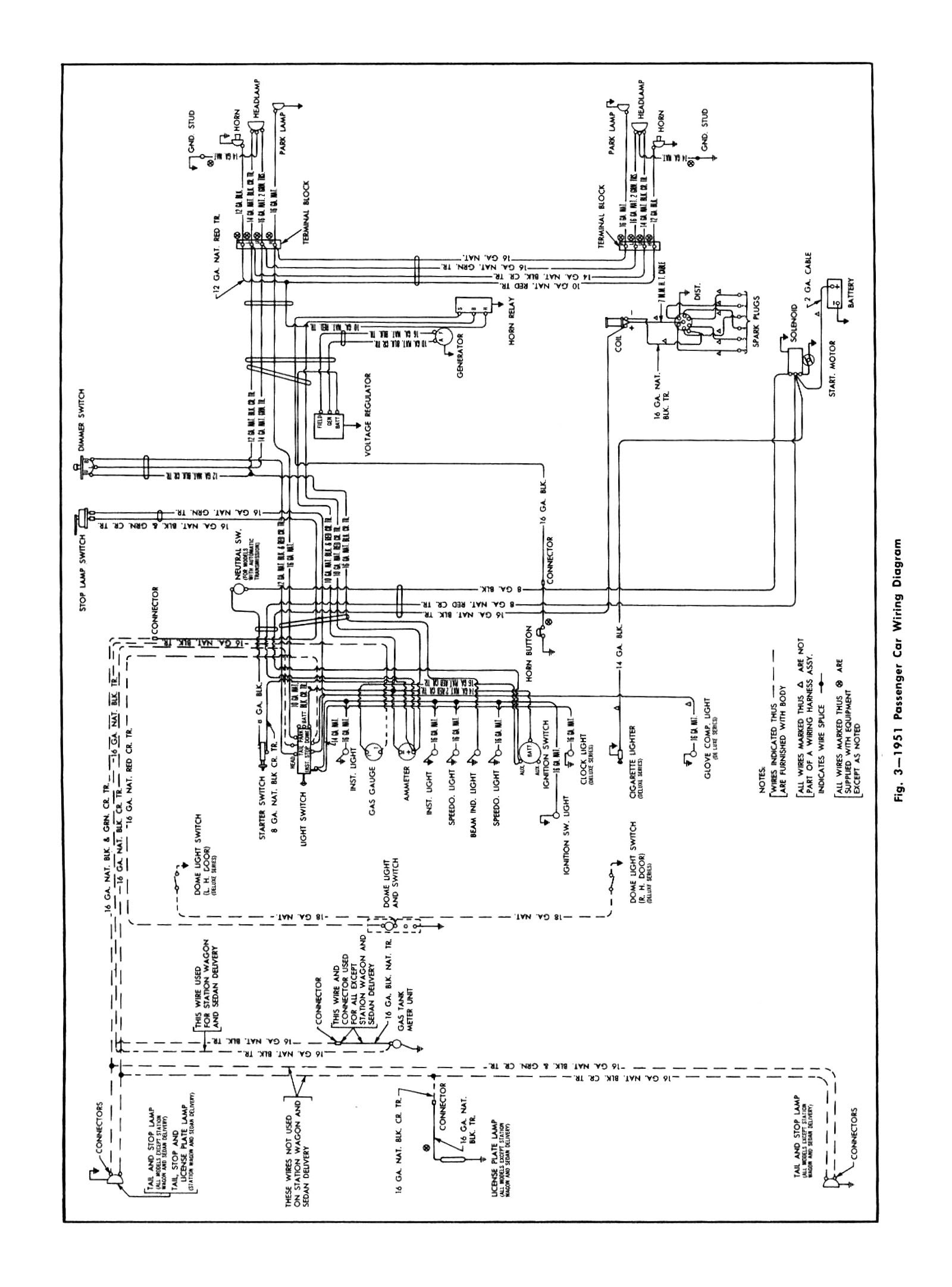 51 Chevy Wiring Diagram