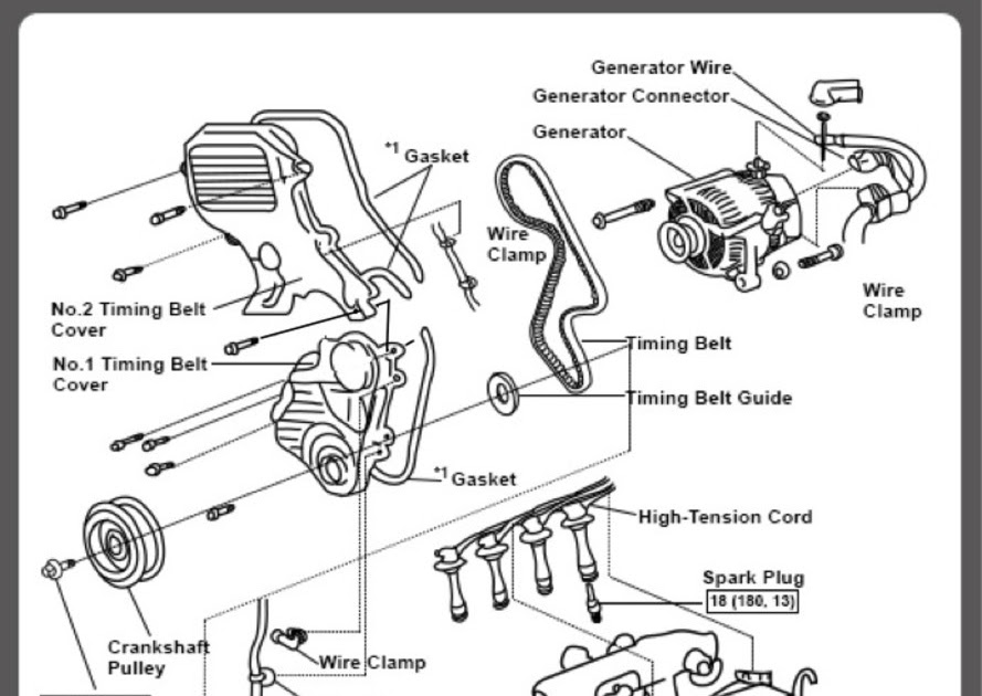 2001 toyota 4 7 engine diagram