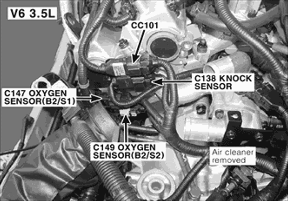 Honda Crv Knock Sensor Location