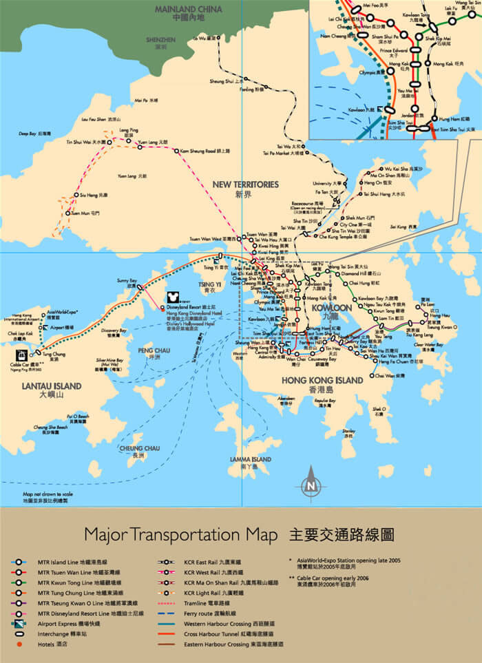 Hong Kong Karte Welt / Hong Kong Taiwan-Karten - Karte von Taiwan und