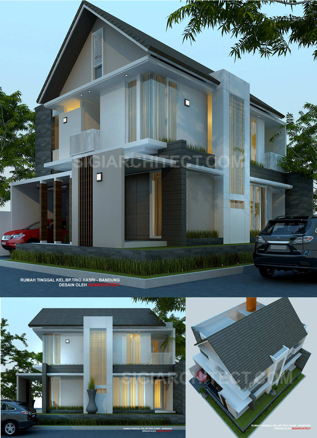 Desain Rumah Tumbuh 2 Lantai Kavling hook pojok Jasa Desain Rumah Tumbuh 2 Lantai Kavling hook pojok Jasa