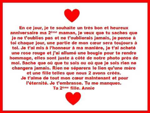 Bon Anniversaire Belle Maman