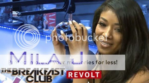 Mila J's interview with 'The Breakfast Club'...