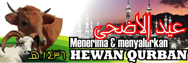 Contoh Banner Jual Hewan Qurban - desain banner kekinian