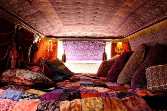 VW Bus conversion with unique theme