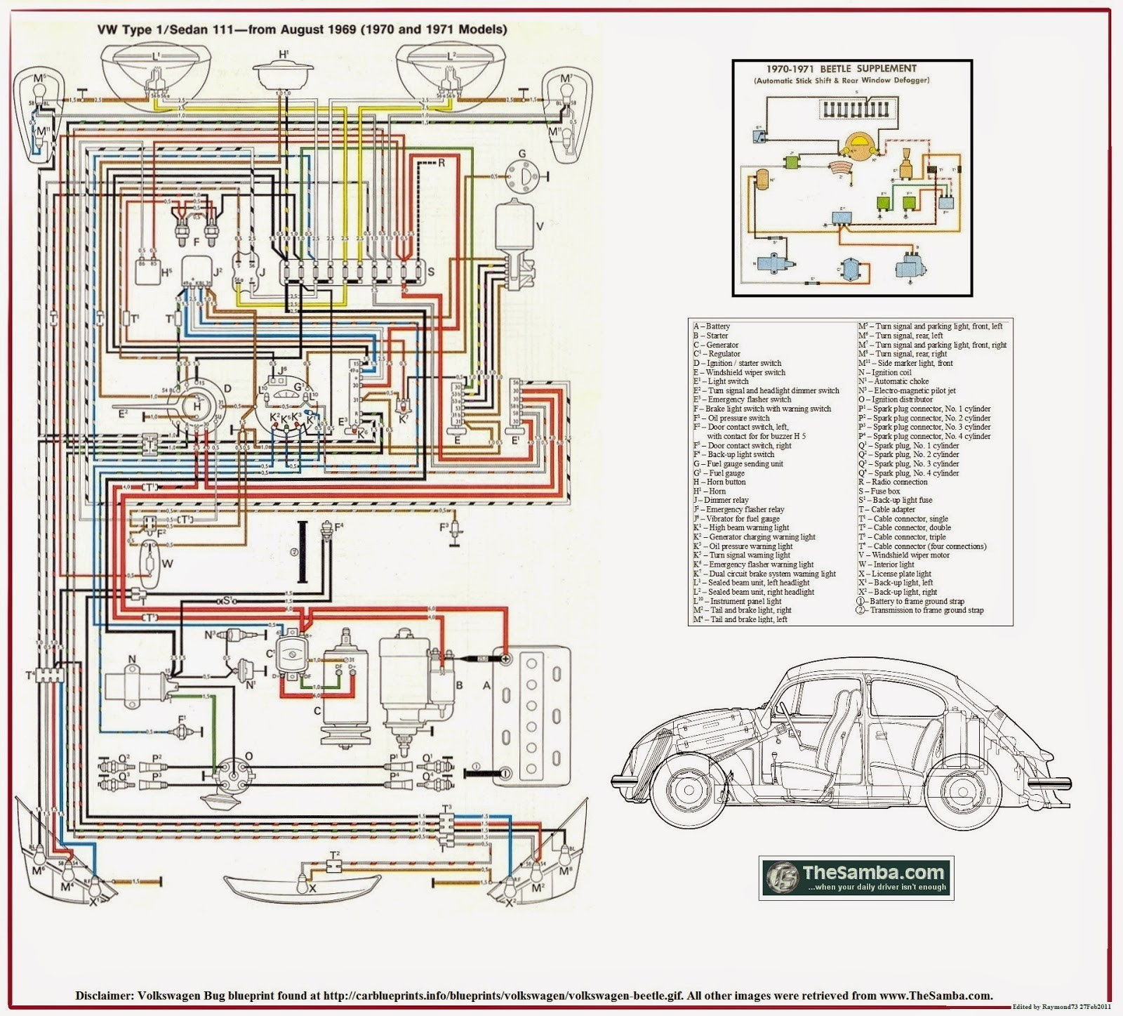 Volkswagen Voltage Regulator Wiring Diagram - Complete Wiring Schemas