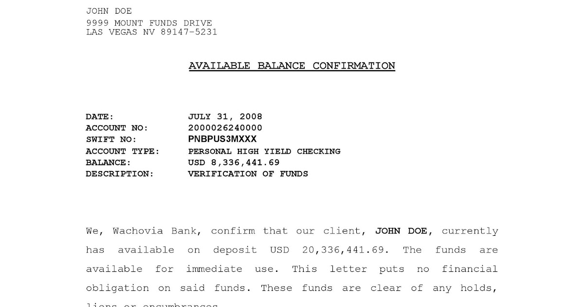 Letter Of Comfort Template PDF Template