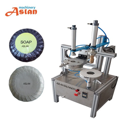 semi-automatic hotel round soap packing machine-other food machines-Zhengzhou  Aslan Machinery Co., Ltd.|vegetable bubble washing machine|Samosa making  machine|Crayon making machine,Lemon slicer|Egg shelling machine