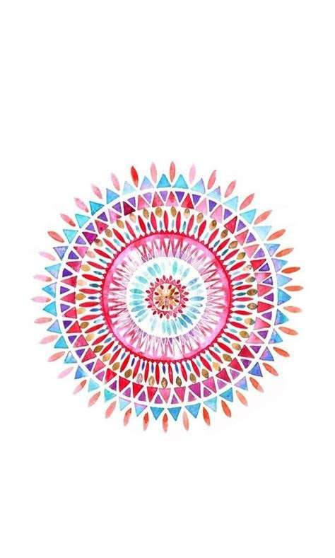 Mandala ? Find more watercolor Android iPhone wallpapers Mandala ? Find more watercolor Android iPhone wallpapers