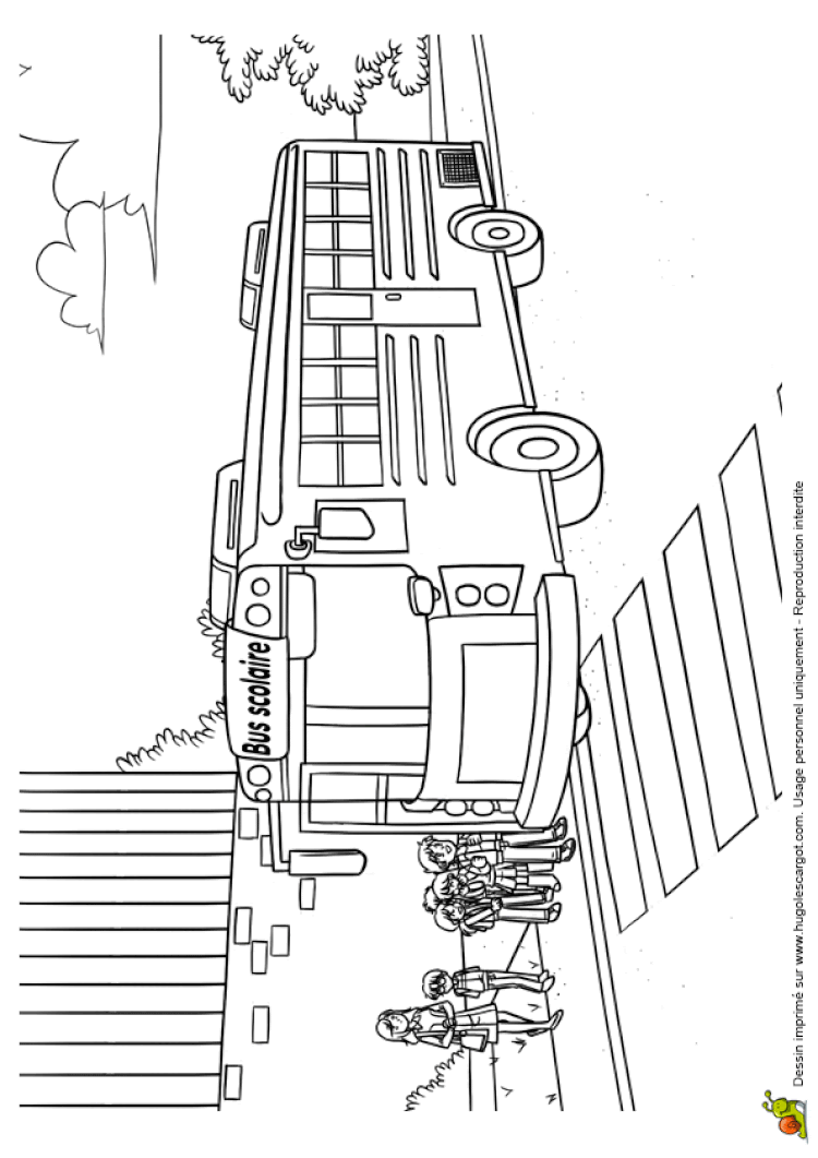 Coloriage Le Bus Magique  Haut Coloriage HDImages et Imprimable Gratuit