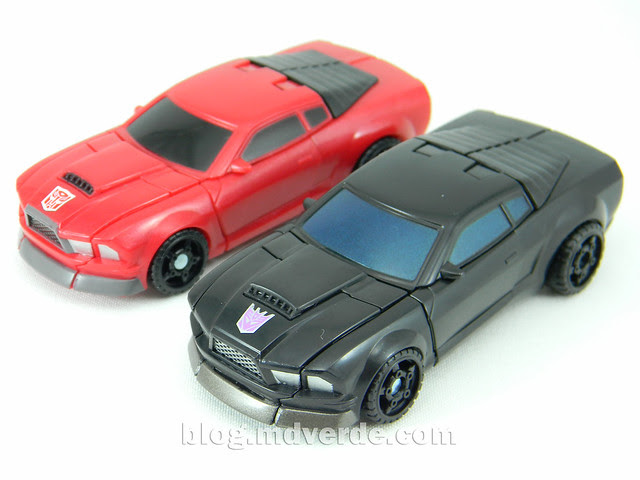 Transformers Windcharger vs Wipe-Out Scout - United - modo alterno