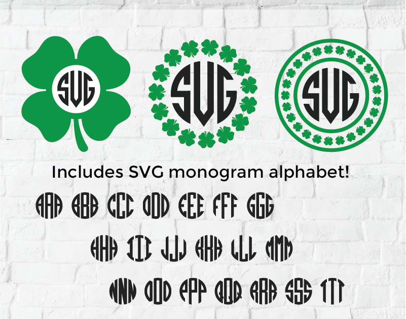 Free Stackable Monogram Svg Files For Cricut - Layered SVG Cut File