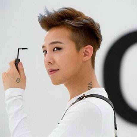 G Dragon Red Hairstyle Satu Huruf F